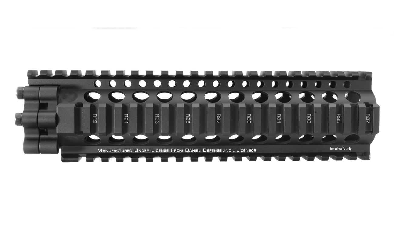Socom Gear / Daniel Defense M4 / M16 Aluminium Lite RAS 9.0 Zoll schwarz Bild 2