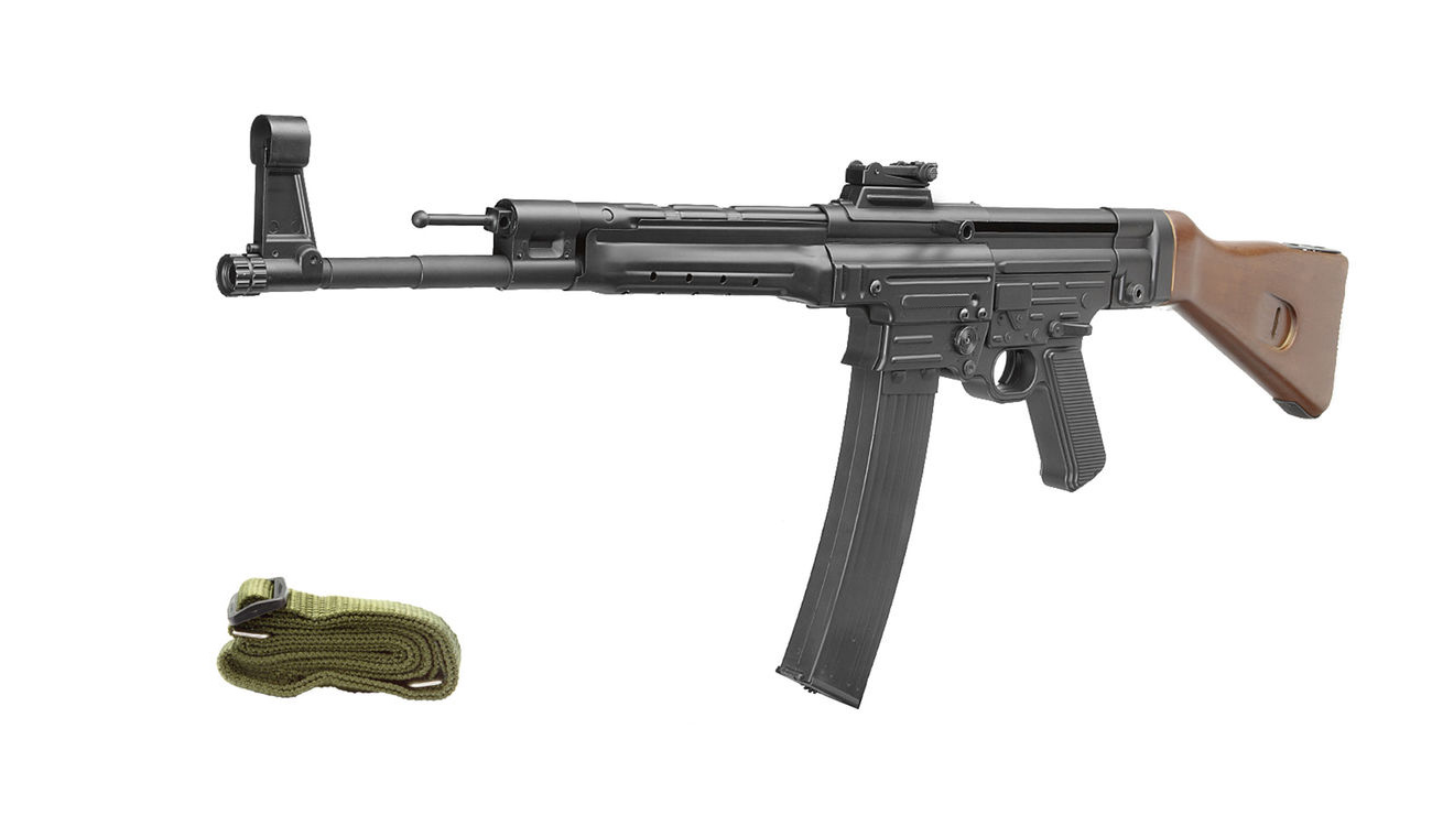 AGM Sturmgewehr StG 44 Vollmetall Echtholz S-AEG 6mm BB schwarz