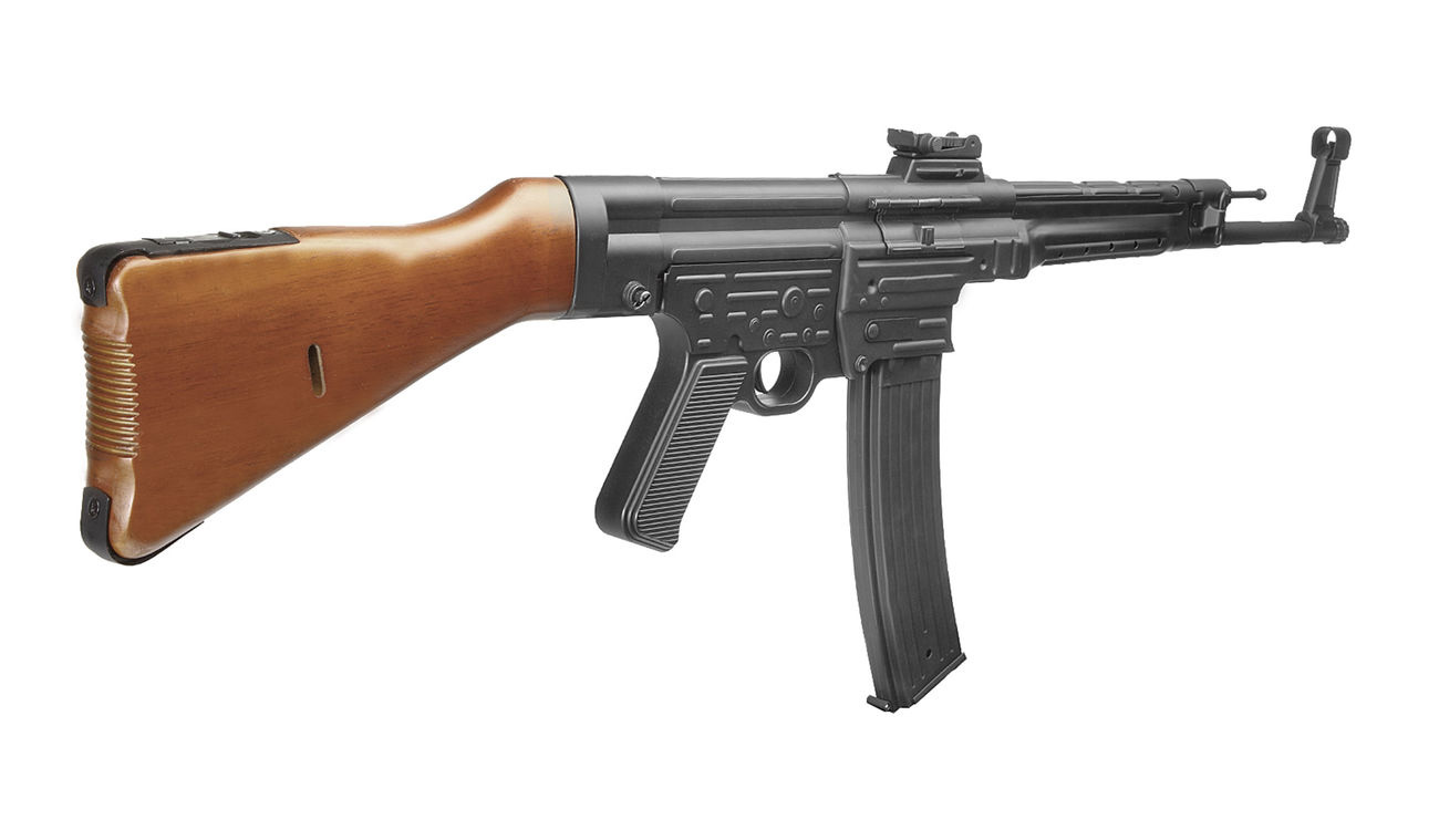 AGM Airsoft Sturmgewehr StG 44 Vollmetall Echtholz S-AEG 6mm BB schwarz Bild 3