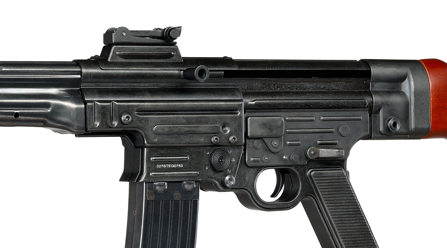 AGM Airsoft Sturmgewehr StG 44 Vollmetall Echtholz S-AEG 6mm BB schwarz Bild 6