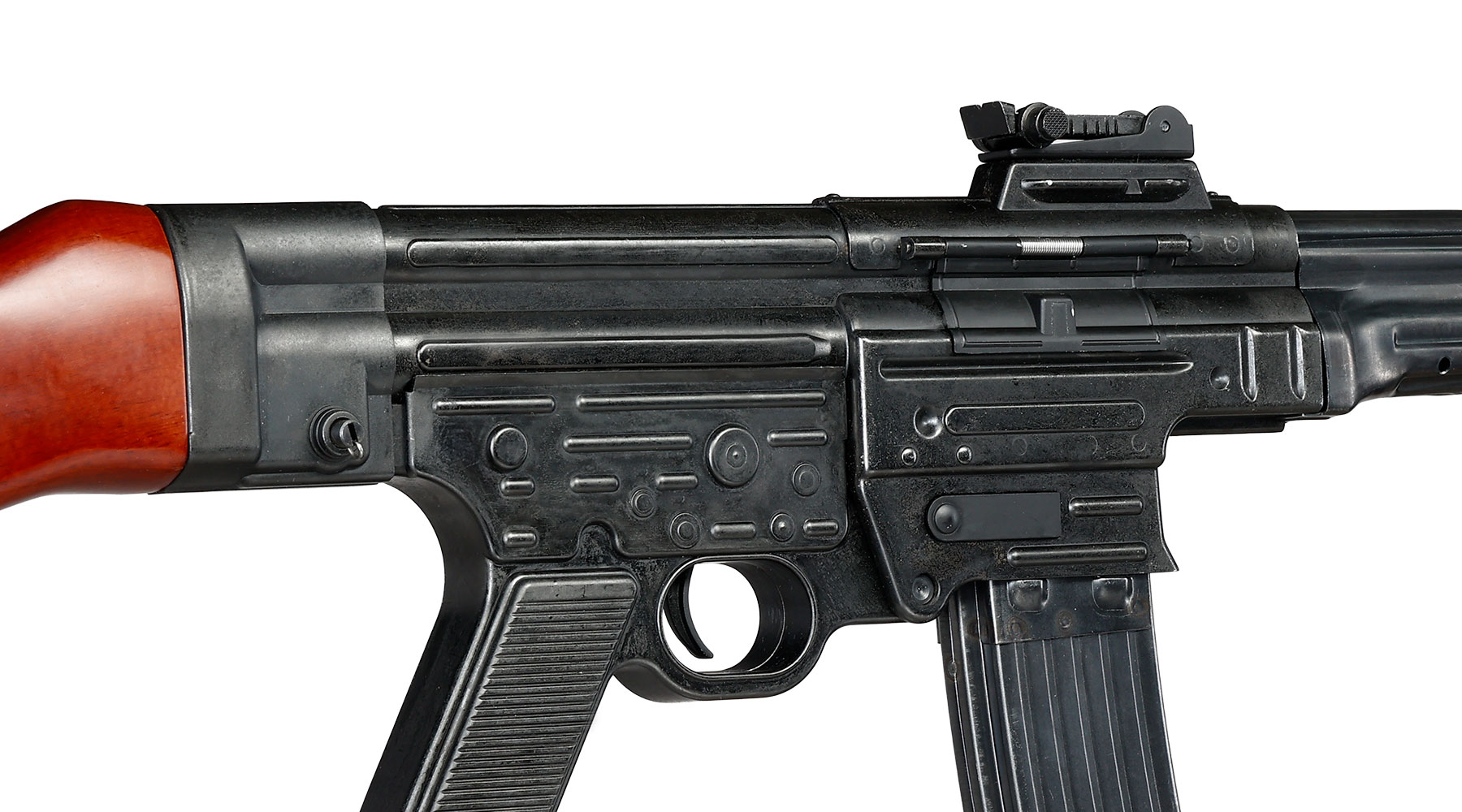 AGM Airsoft Sturmgewehr StG 44 Vollmetall Echtholz S-AEG 6mm BB schwarz Bild 7