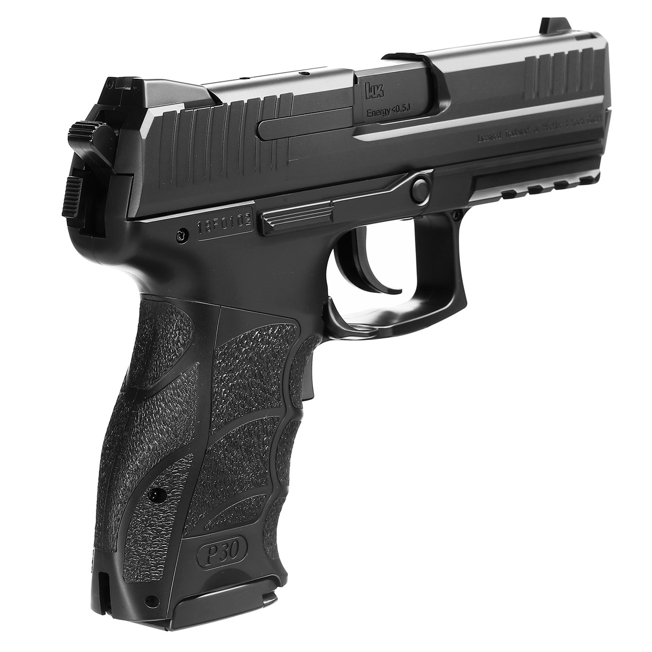 Heckler & Koch P30 AEP 6mm BB Airsoft schwarz Bild 4