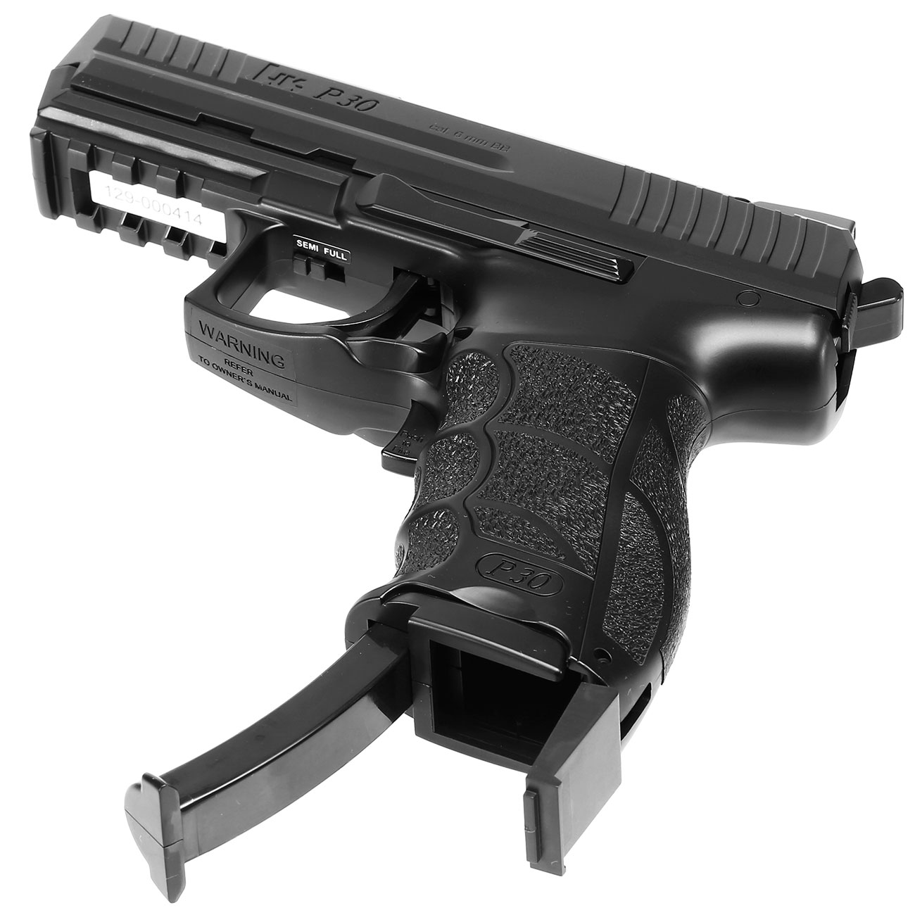 Heckler & Koch P30 AEP 6mm BB Airsoft schwarz Bild 5