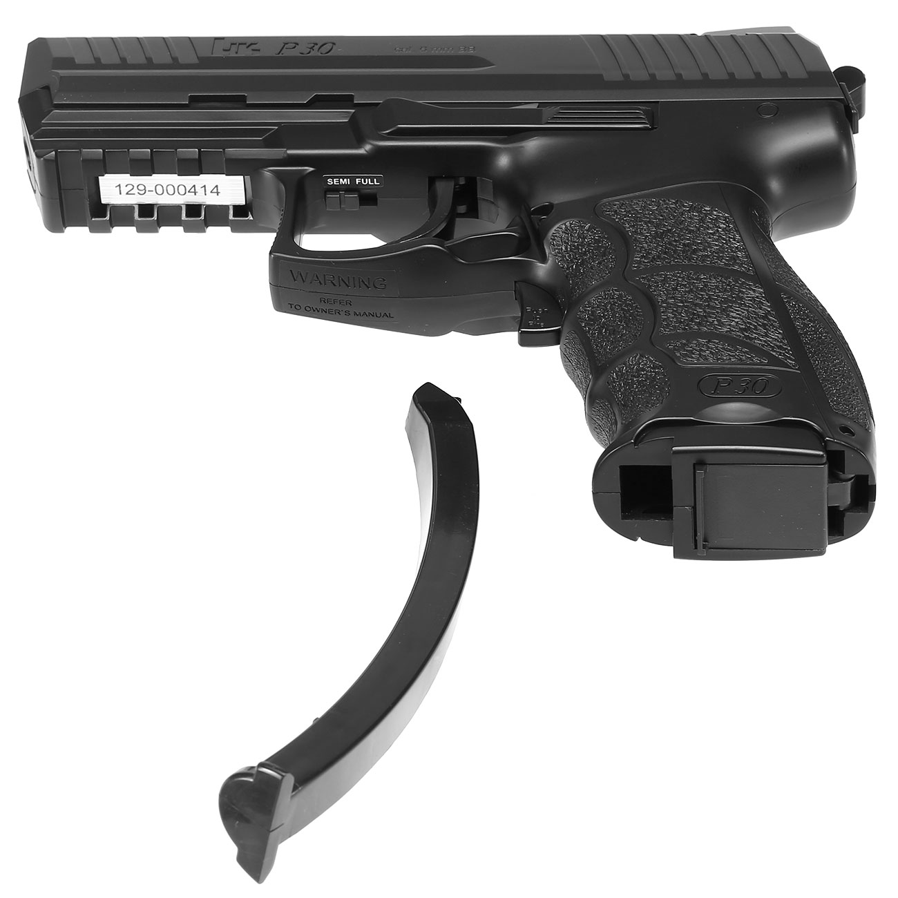Heckler & Koch P30 AEP 6mm BB Airsoft schwarz Bild 6