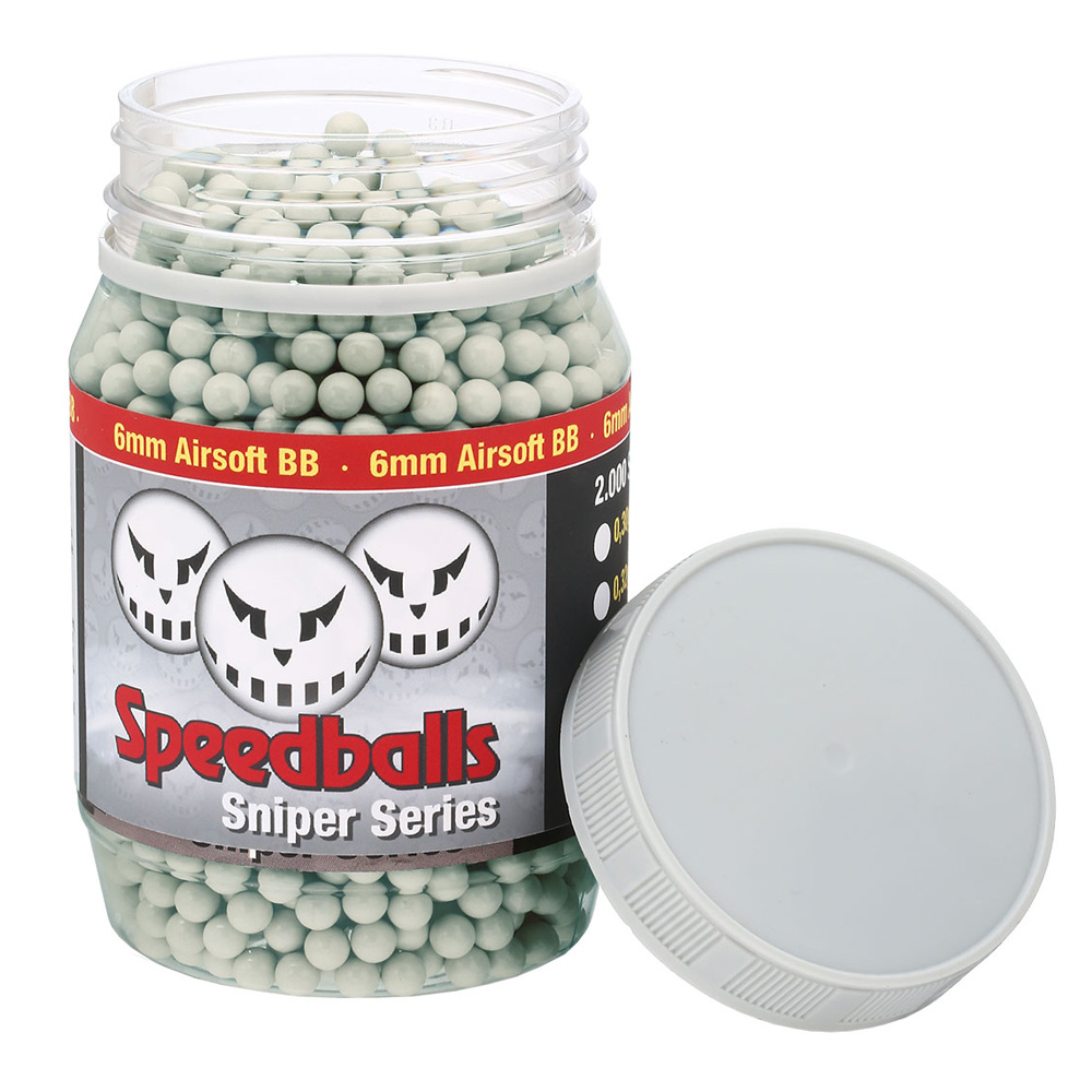 Speedballs Sniper Series BBs 0.43g 2.000er Container Airsoftkugeln elfenbein Bild 2