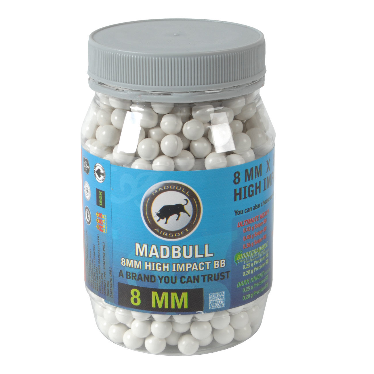 MadBull 8 mm BB High Impact 0.48g 850er Flasche