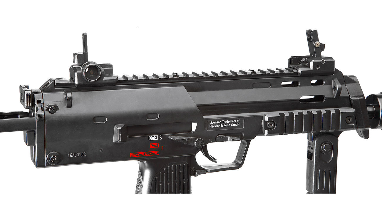 Heckler & Koch MP7A1 SWAT Vollmetall Komplettset AEG 6mm BB schwarz Bild 5