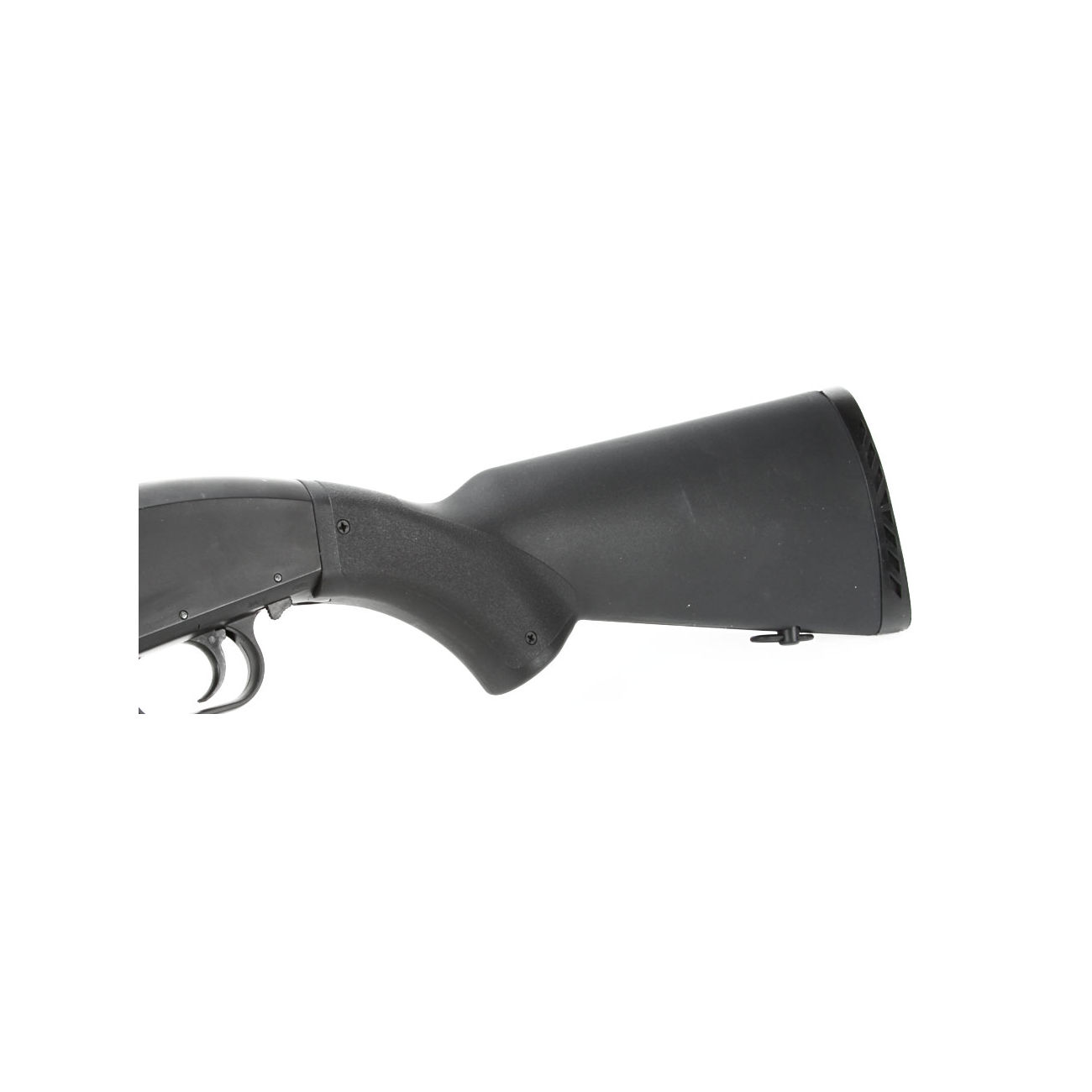 D.E. M500 Combat Shotgun m. festem Schaft Springer 6mm BB schwarz Bild 4