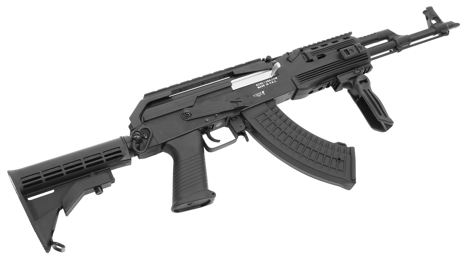 Echo1 AK47 CPW Vollmetall S-AEG 6mm BB schwarz Bild 4