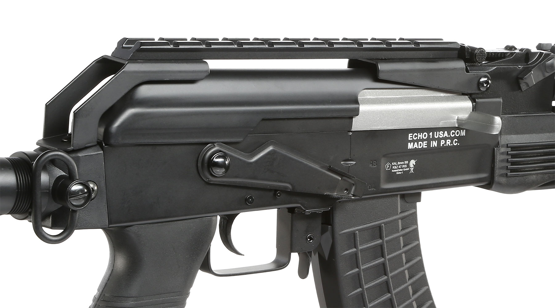 Echo1 AK47 CPW Vollmetall S-AEG 6mm BB schwarz Bild 8