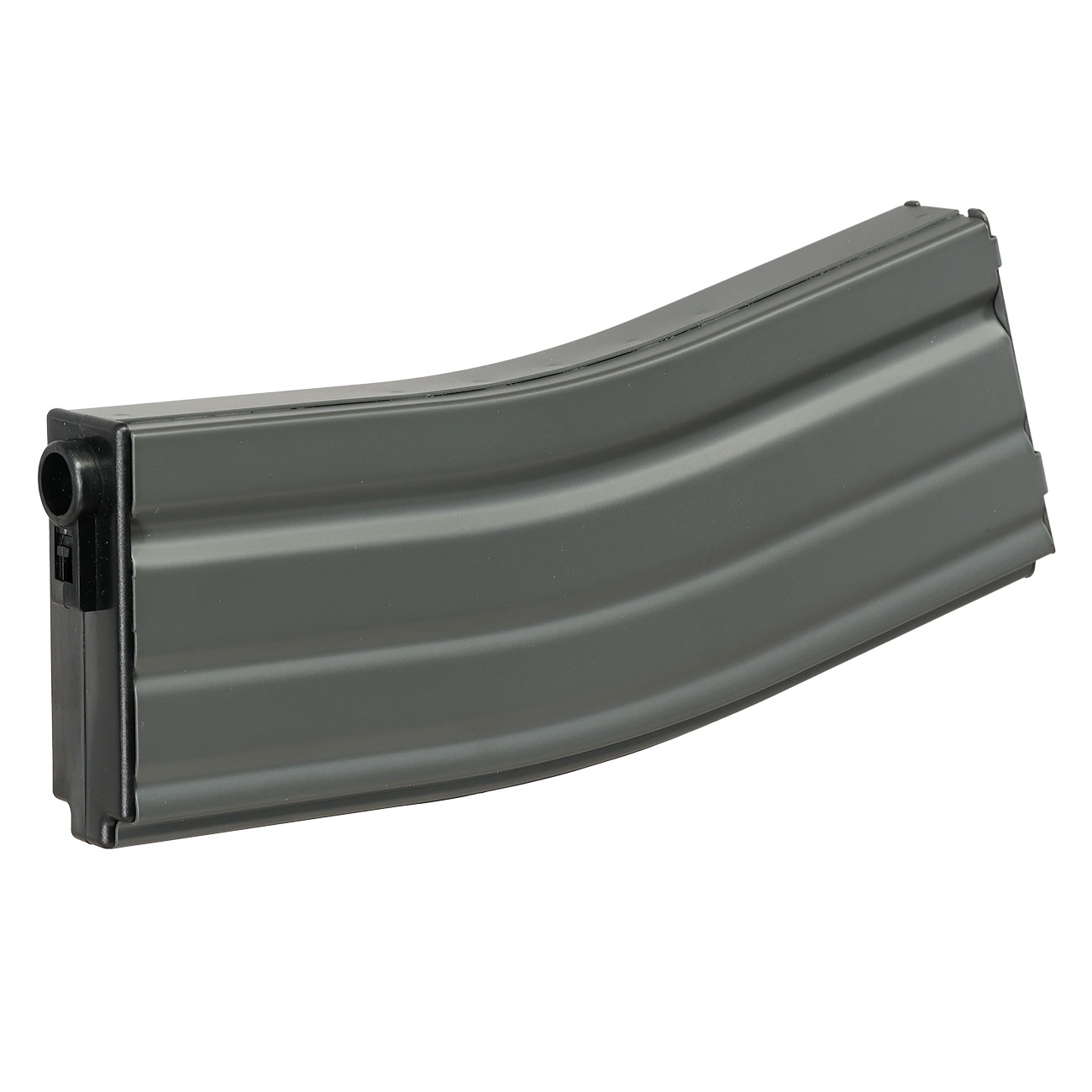 G&G M4 / M16 Stahlblech-Magazin Low-Cap 79 Schuss grau