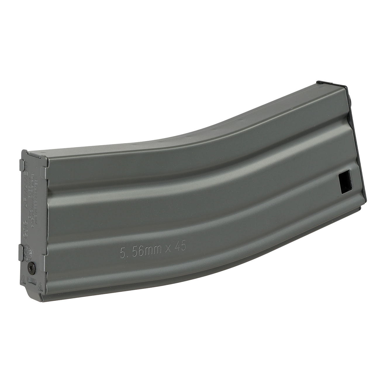G&G M4 / M16 Stahlblech-Magazin Low-Cap 79 Schuss grau Bild 1