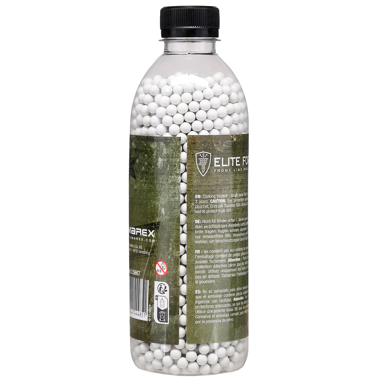 Elite Force BBs 0,25g 2.700er Flasche weiss Bild 1