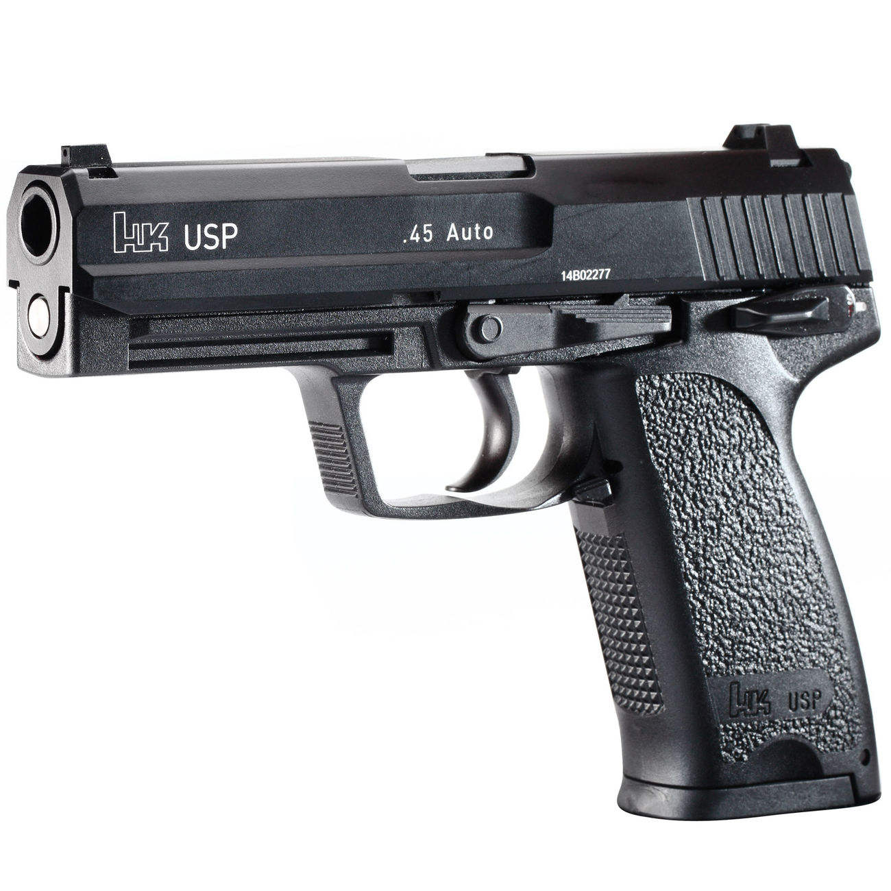 KWA Heckler & Koch USP .45 Softair mit Metallschlitten GBB (NS2 ...