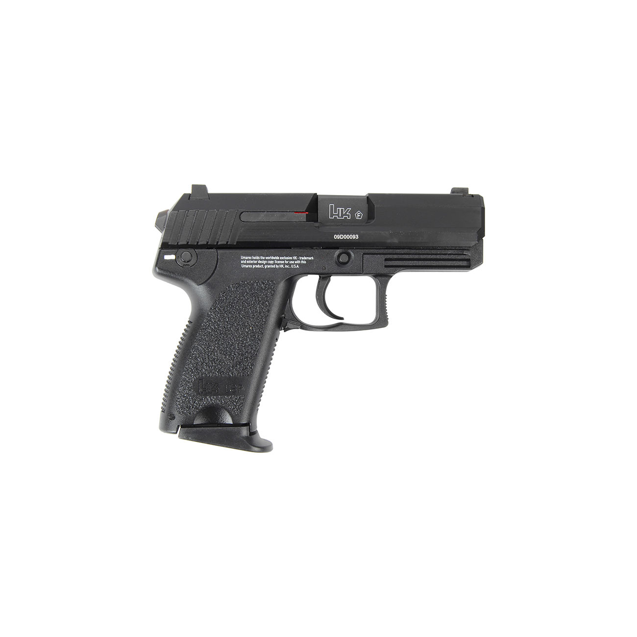 Heckler & Koch USP Compact Airsoft mit Metallschlitten NS2-System GBB 6mm BB schwarz Bild 2