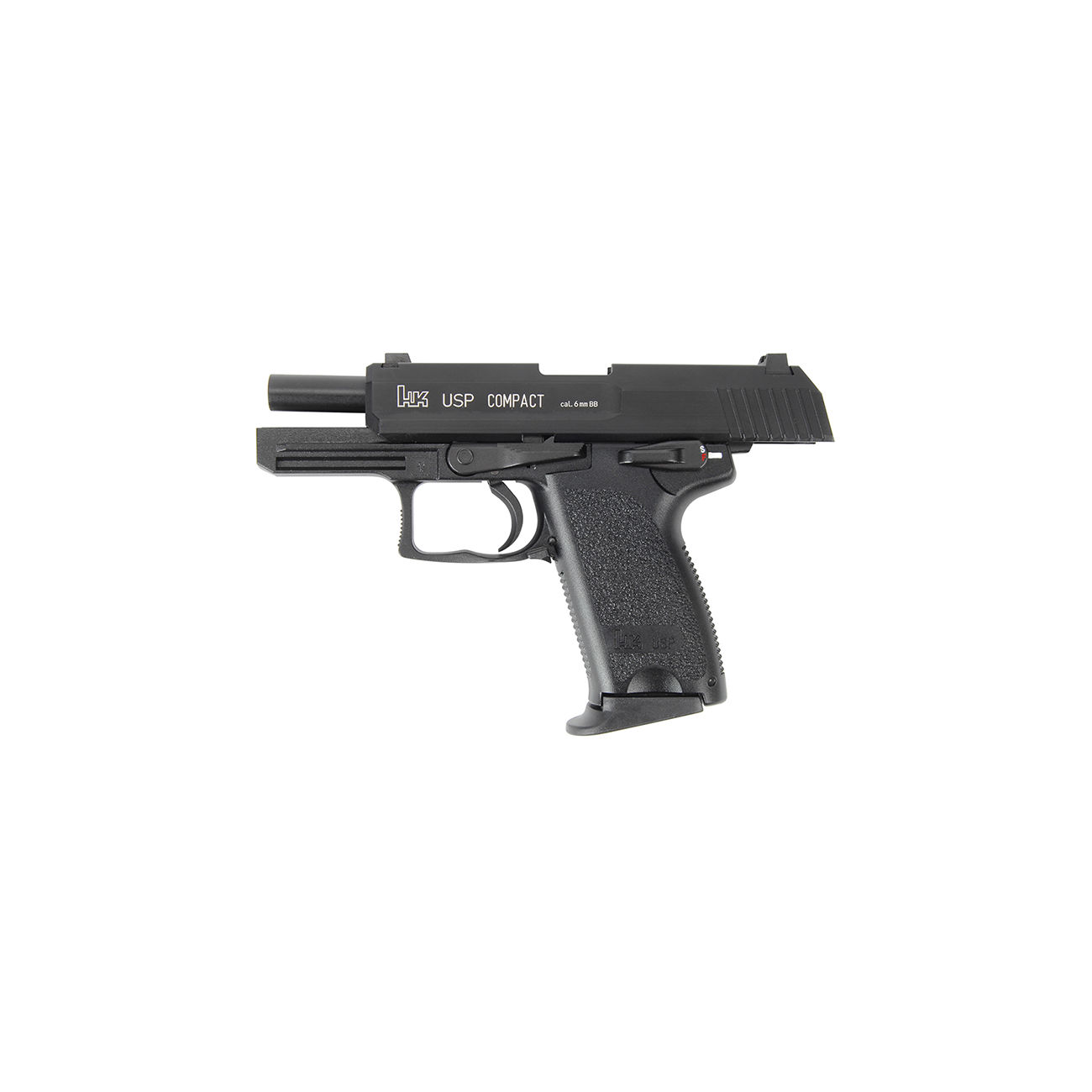 Heckler & Koch USP Compact Airsoft mit Metallschlitten NS2-System GBB 6mm BB schwarz Bild 3