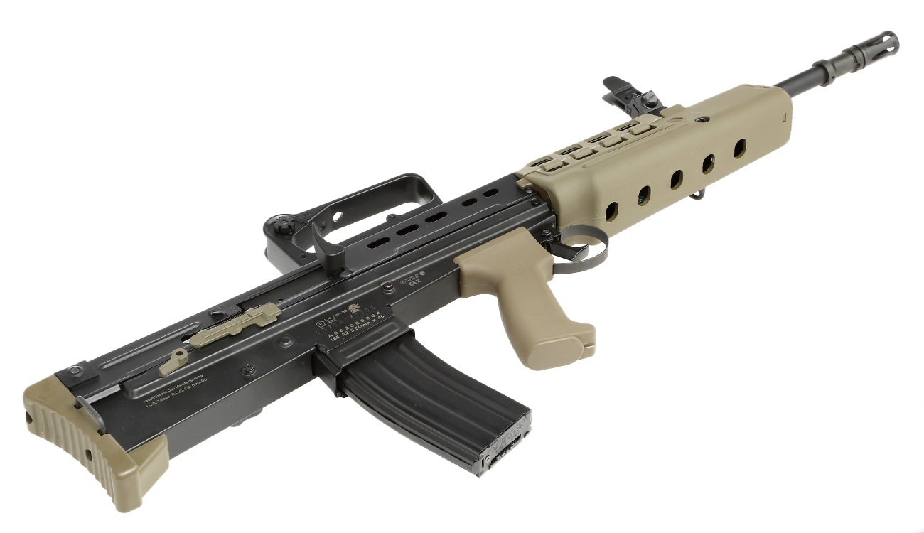 ICS L85 A2 Vollmetall S-AEG 6mm BB oliv / schwarz Bild 4