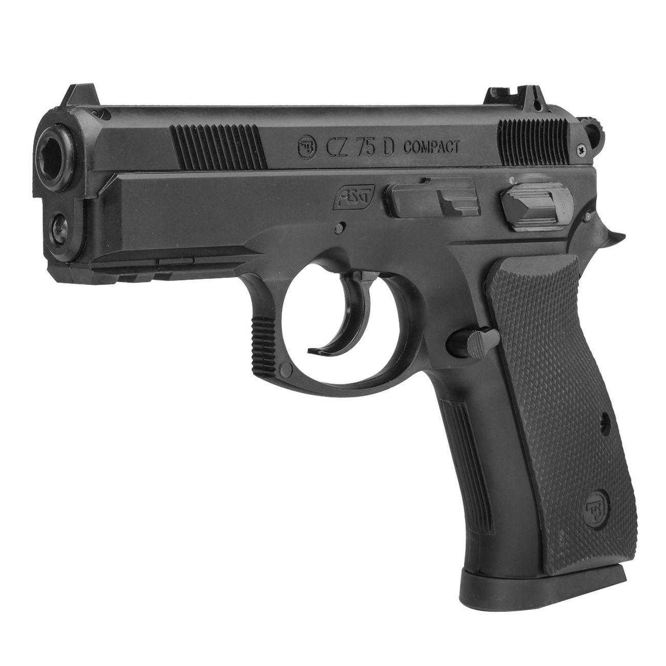 ASG CZ 75D Compact Heavy Weight Springer 6mm BB schwarz