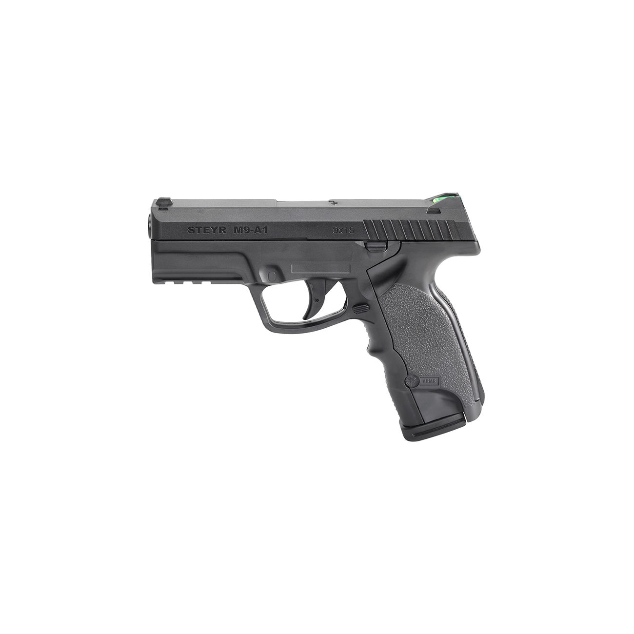 ASG Steyr M9A1 Polymergehuse CO2 NBB 6mm BB schwarz - High Power Version Bild 1