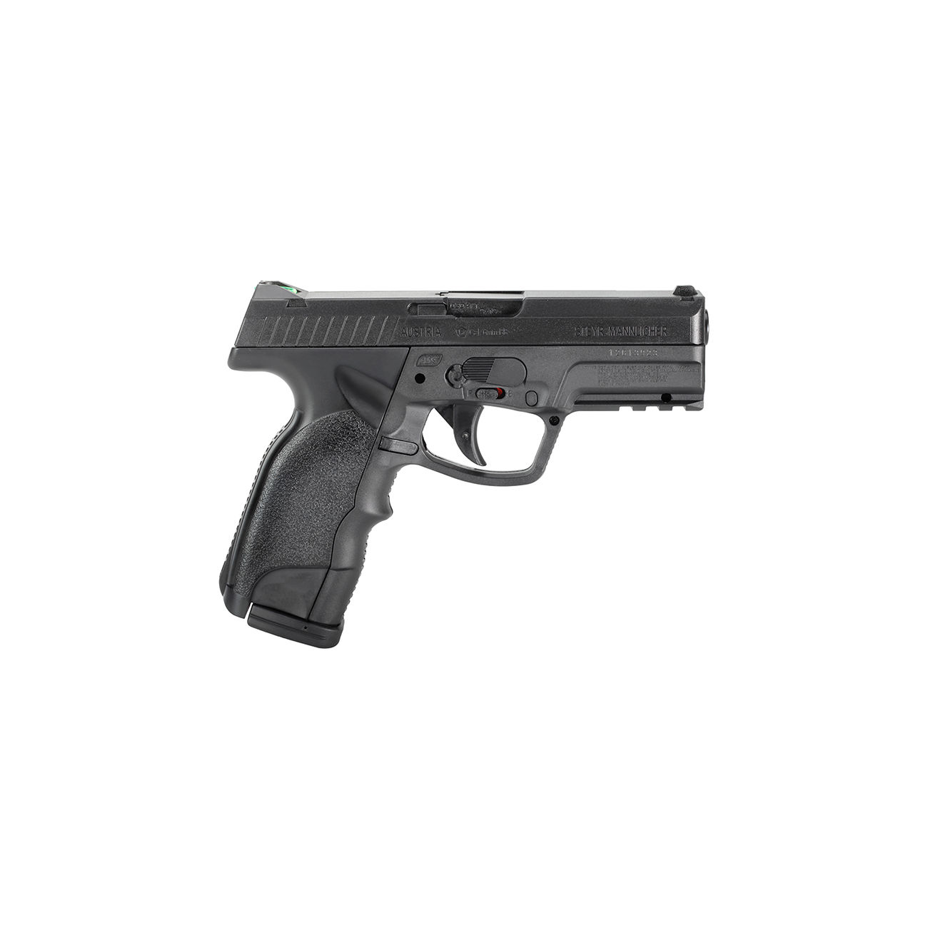 ASG Steyr M9A1 Polymergehuse CO2 NBB 6mm BB schwarz - High Power Version Bild 2