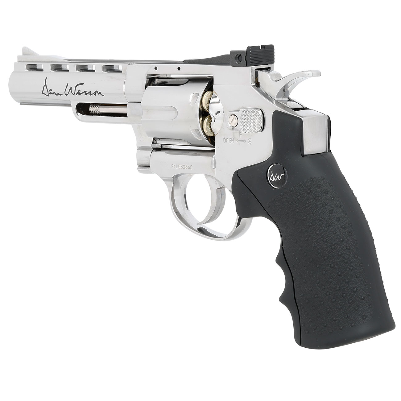 ASG Dan Wesson 4 Zoll 6mm BB CO2 Softair Revolver chrom Bild 10