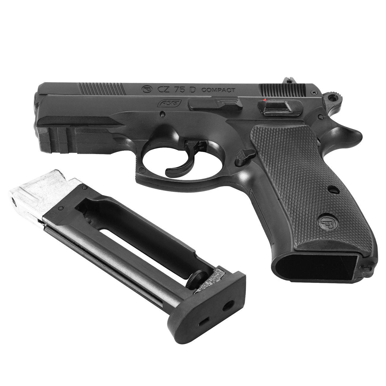 ASG CZ 75D Compact CO2 NBB 6mm BB schwarz Bild 4