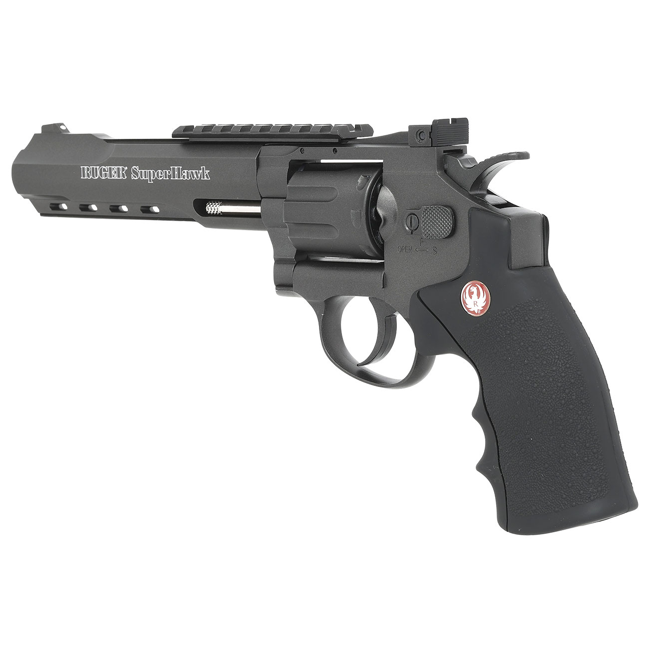 Ruger Super Hawk 6 Zoll 6mm BB CO2 Revolver schwarz Bild 10