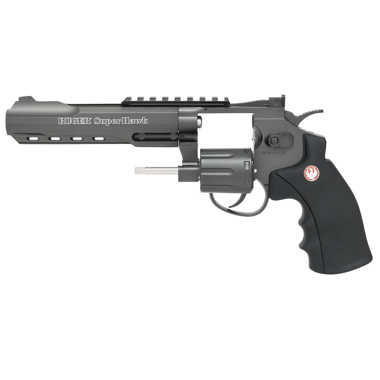 Ruger Super Hawk 6 Zoll 6mm BB CO2 Revolver schwarz Bild 2