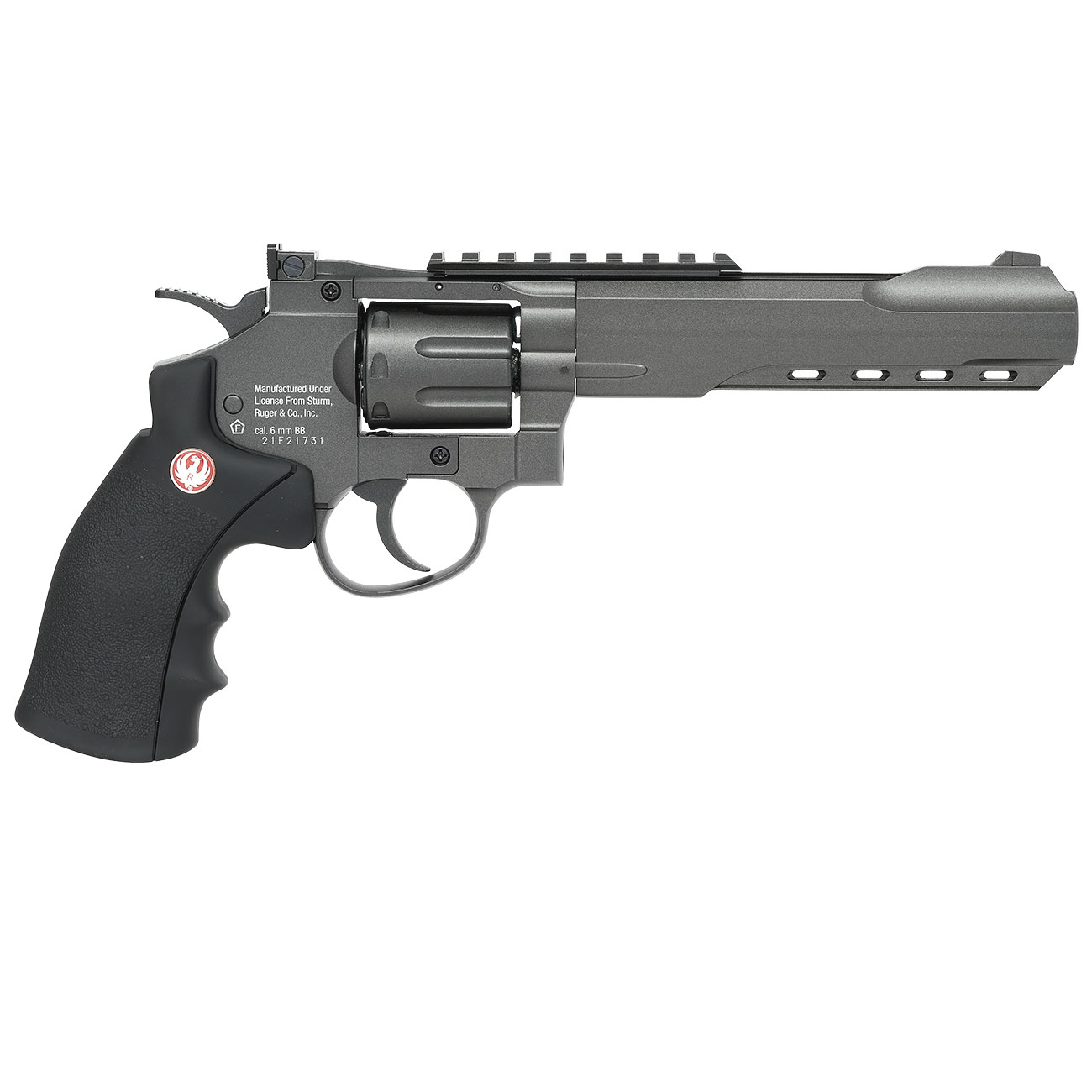Ruger Super Hawk 6 Zoll 6mm BB CO2 Revolver schwarz Bild 3
