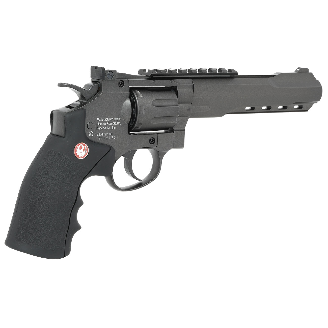 Ruger Super Hawk 6 Zoll 6mm BB CO2 Revolver schwarz Bild 4