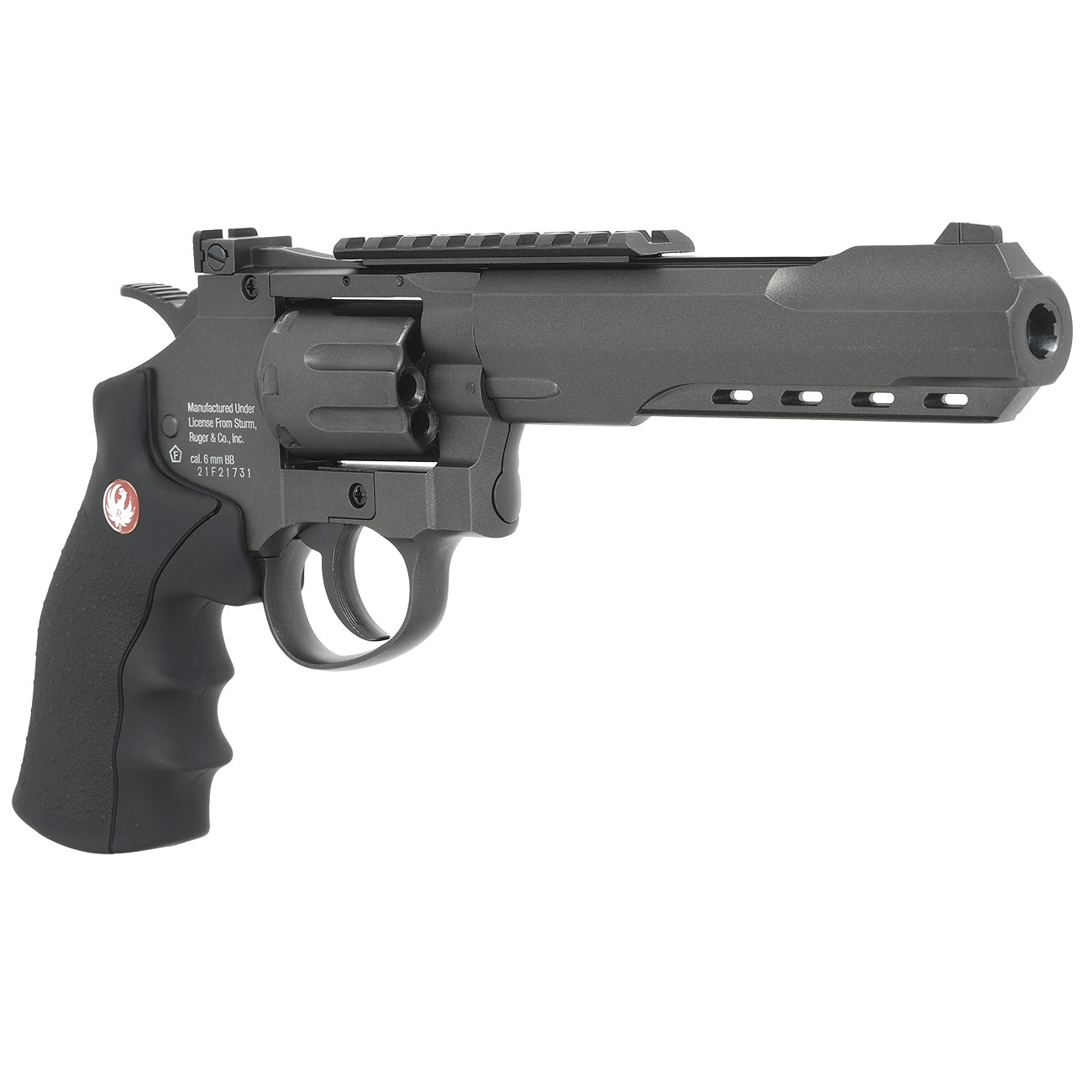 Ruger Super Hawk 6 Zoll 6mm BB CO2 Revolver schwarz Bild 9