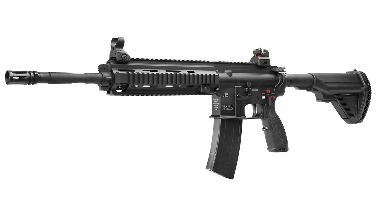 Vfc Heckler Koch Hk416 D145rs Vollmetall Gas Blow Back 6mm Bb Schwarz Kotte Zeller