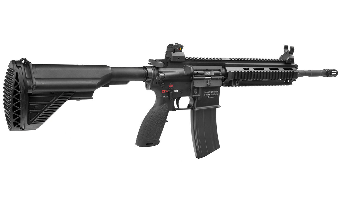 VFC Heckler & Koch HK416 D145RS Vollmetall Gas-Blow-Back 6mm BB schwarz Bild 1