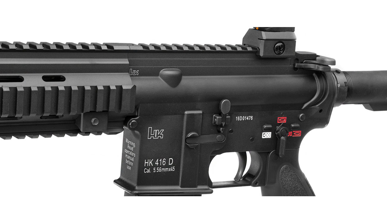 VFC Heckler & Koch HK416 D145RS Vollmetall Gas-Blow-Back 6mm BB schwarz Bild 1