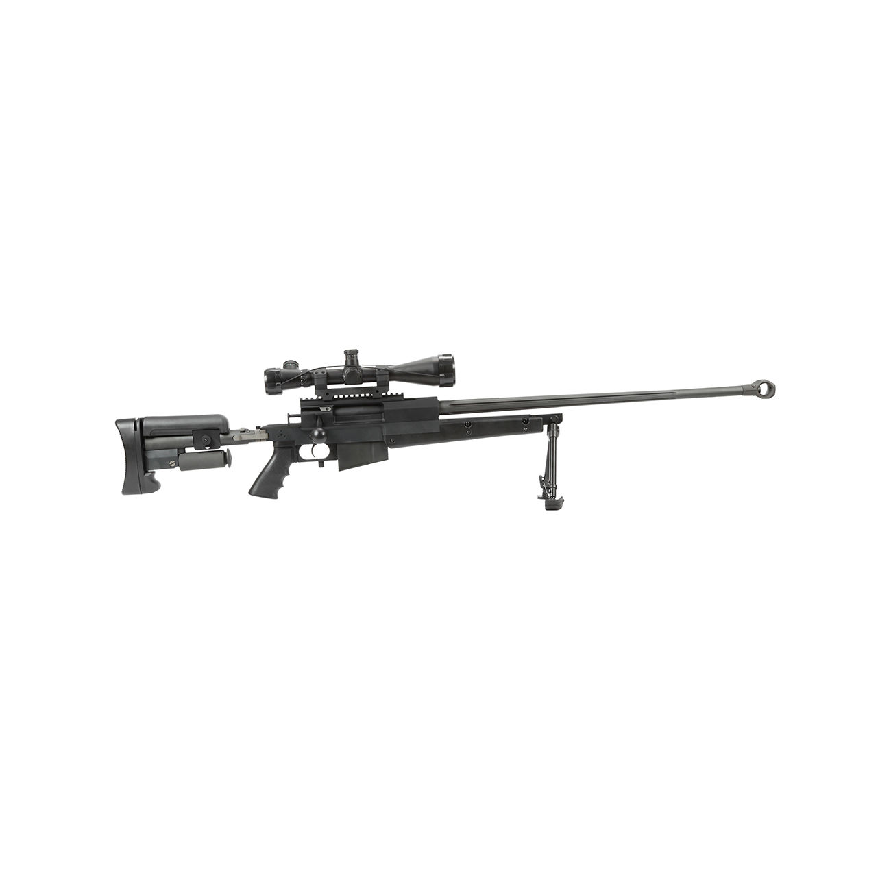 Ares Mini-HE .338 Gas-Snipergewehr Vollmetall 6mm BB schwarz Bild 1