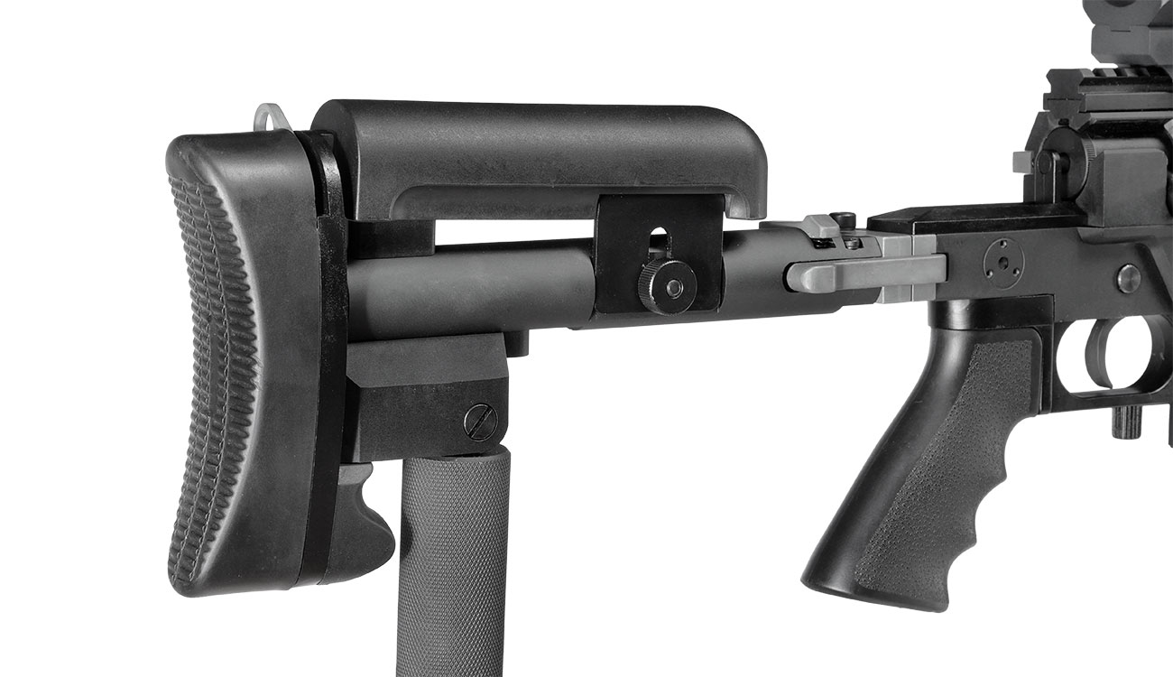 Ares Mini-HE .338 Gas-Snipergewehr Vollmetall 6mm BB schwarz Bild 10