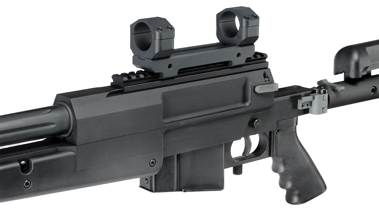 Ares Mini-HE .338 Gas-Snipergewehr Vollmetall 6mm BB schwarz Bild 7
