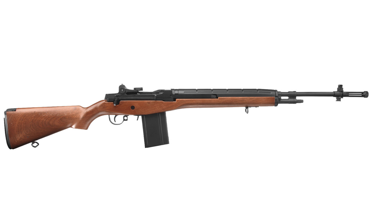 Echo1 M14 Rifle Vollmetall Komplettset S-AEG 6mm BB Wood-Type Bild 2