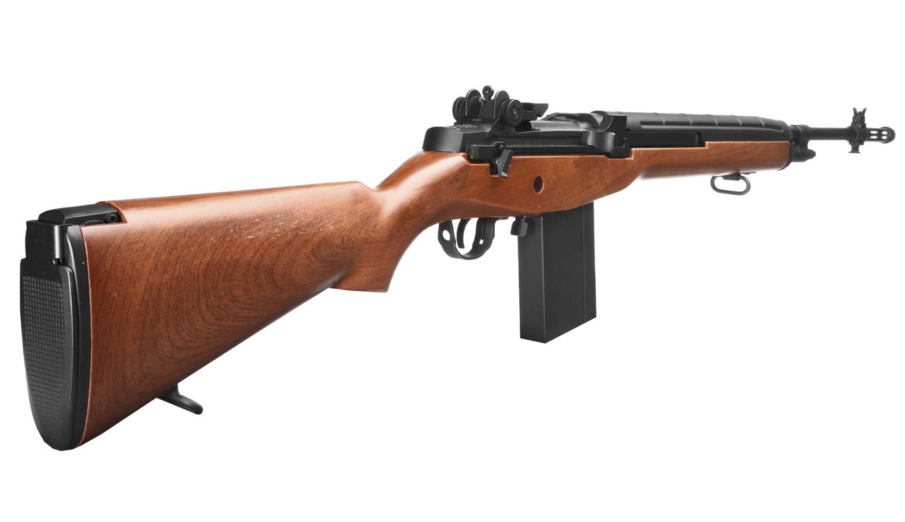 Echo1 M14 Rifle Vollmetall Komplettset S-AEG 6mm BB Wood-Type Bild 3