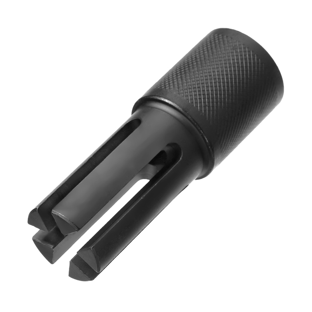 ICS MP5 / MX5 Vortex Aluminium Flash-Hider schwarz 14mm- MP-58