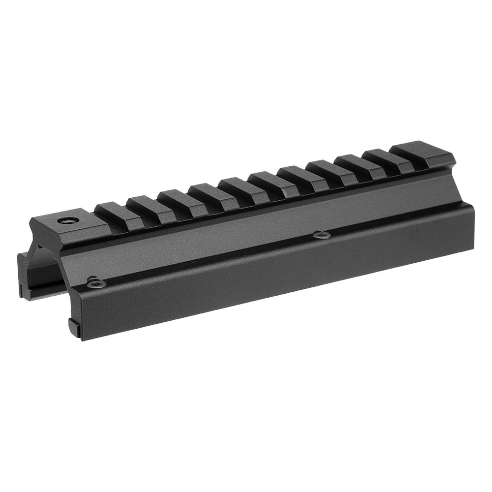 ICS 21mm Tactical CNC Low Profile Mount f. MP5 / G3 Gewehre schwarz