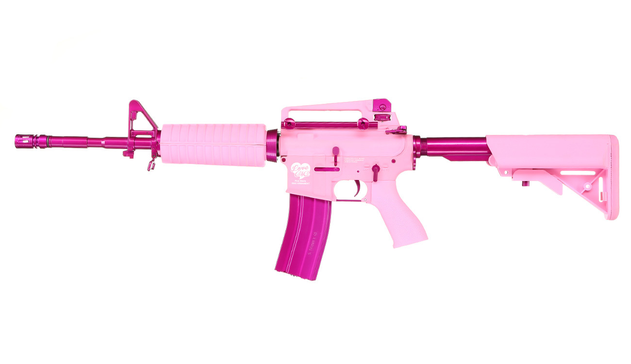 Versandrcklufer G&G CM16 Femme Fatale 16 S-AEG Pink Edition Bild 1