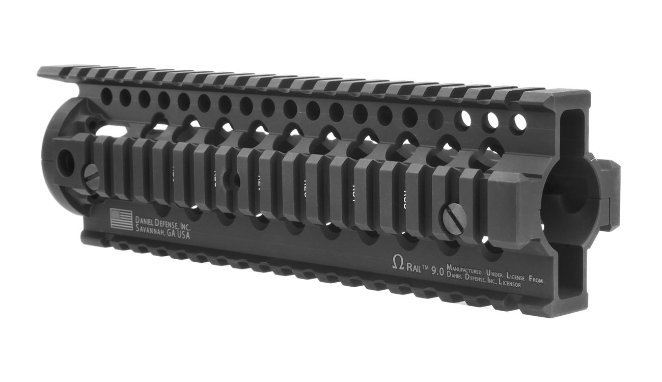 MadBull / Daniel Defense M4 / M16 Aluminium Omega Rail RAS 9.0 Zoll schwarz Bild 1