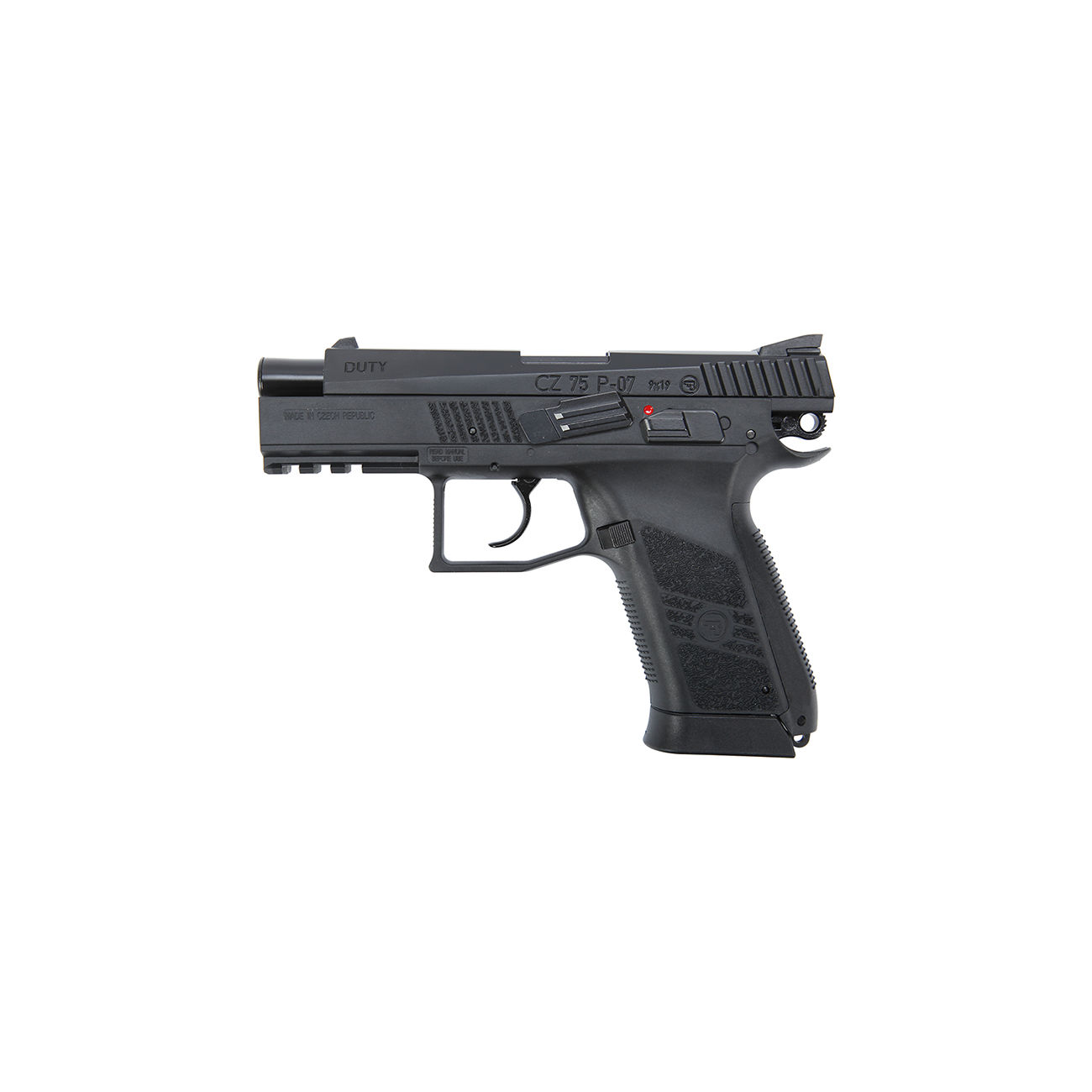 ASG CZ 75 P-07 m. Metallschlitten CO2 NBB 6mm BB schwarz Bild 3