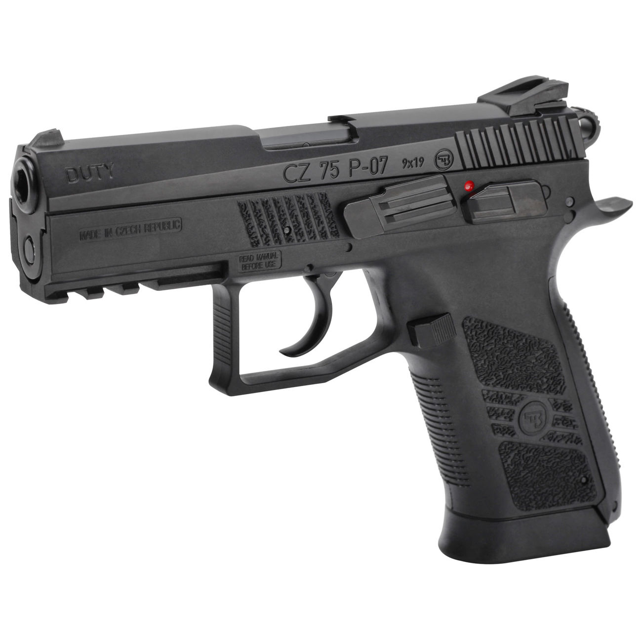 ASG CZ 75 P-07 Duty m. Metallschlitten CO2 Blowback 6mm BB