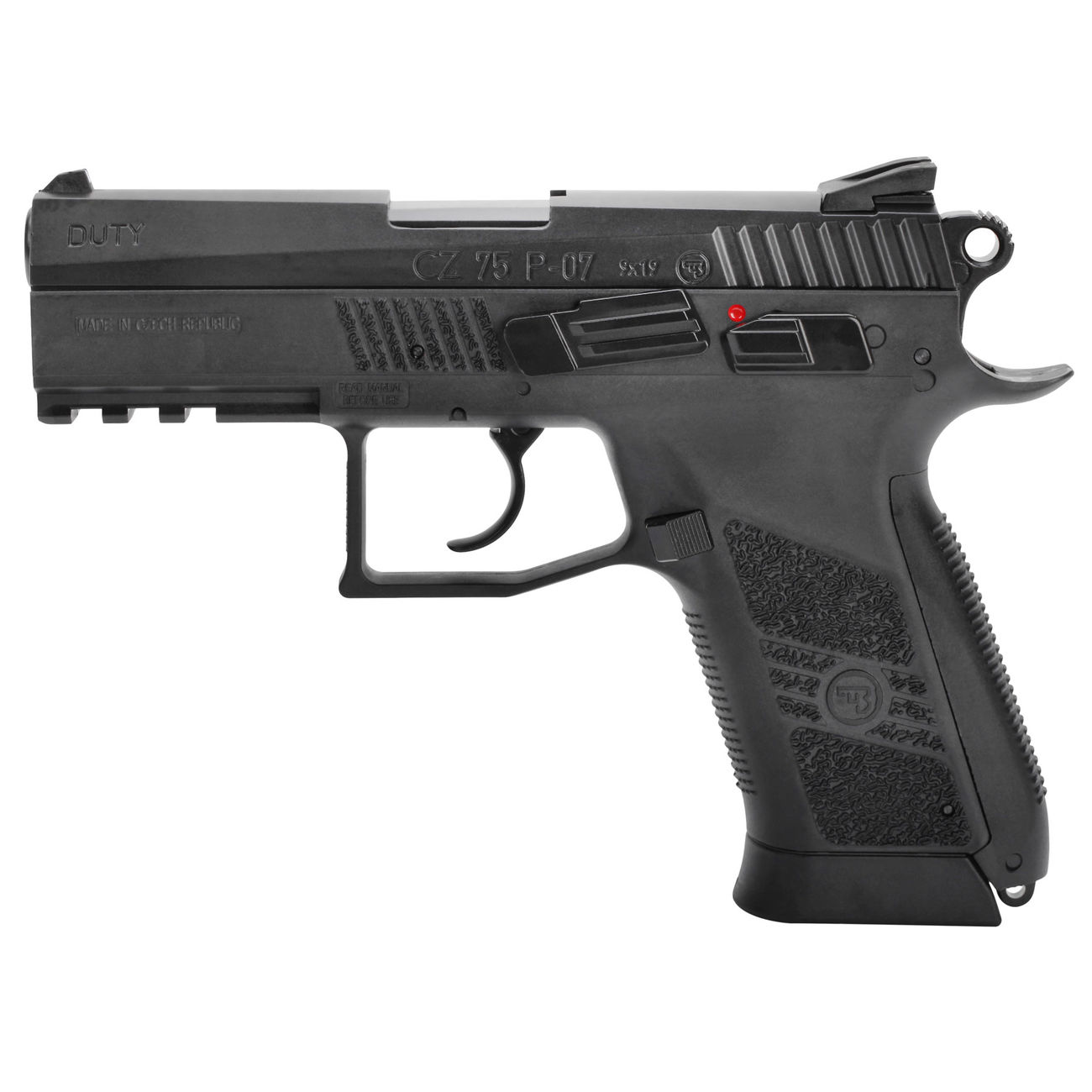 ASG CZ 75 P-07 Duty m. Metallschlitten CO2 Blowback 6mm BB Bild 1