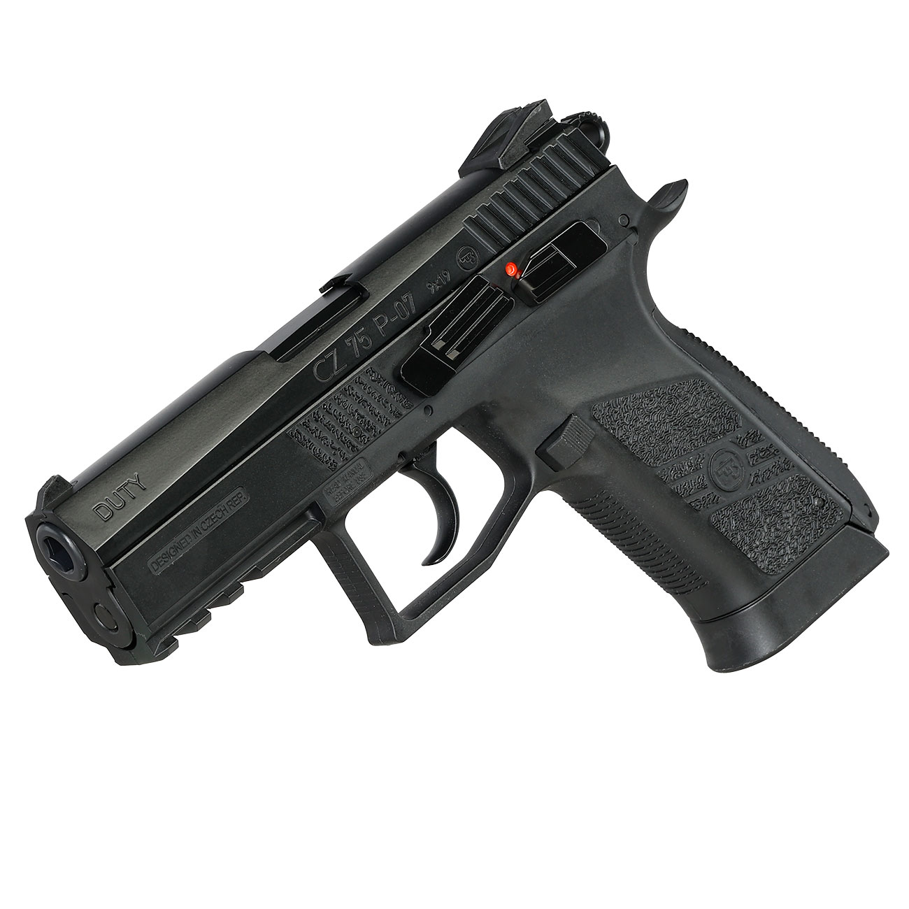ASG CZ 75 P-07 Duty m. Metallschlitten CO2 Blowback 6mm BB Bild 10