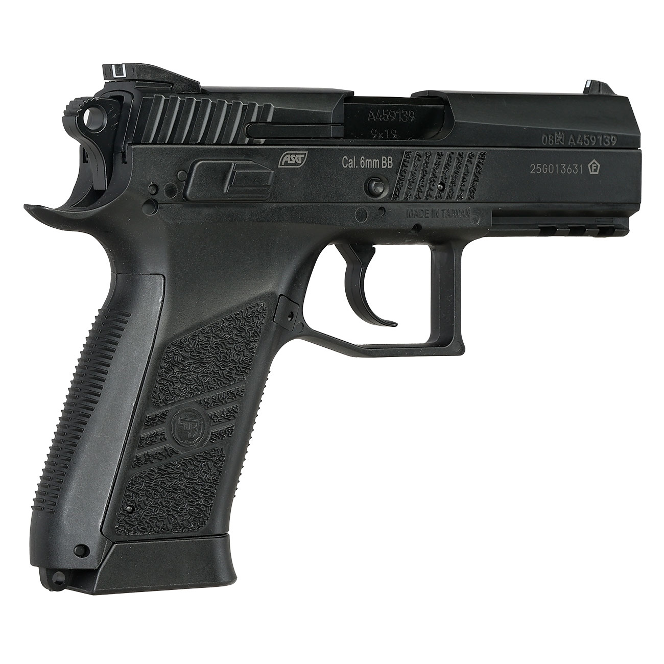 ASG CZ 75 P-07 Duty m. Metallschlitten CO2 Blowback 6mm BB Bild 6