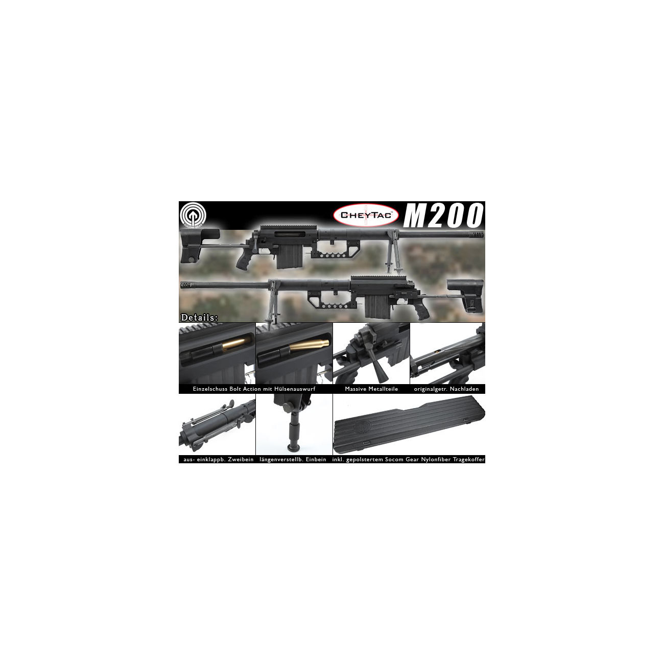 socom gear cheytac m200