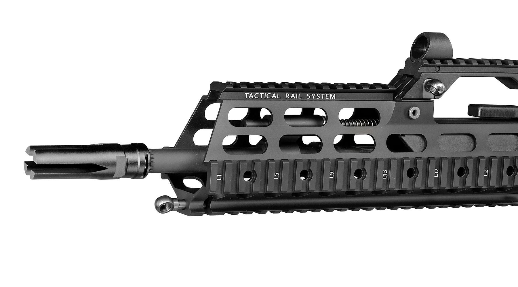 Wei-ETech Mod. 39K RAS Open-Bolt Gas-Blow-Back Softair 6mm BB schwarz Bild 6